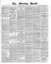 Morning Herald (London) Friday 04 April 1856 Page 1