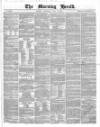 Morning Herald (London) Saturday 03 May 1856 Page 1