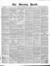 Morning Herald (London) Wednesday 07 May 1856 Page 1