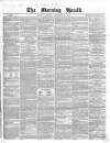 Morning Herald (London) Tuesday 11 November 1856 Page 1