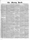 Morning Herald (London) Tuesday 25 November 1856 Page 1