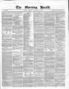 Morning Herald (London) Friday 02 January 1857 Page 1