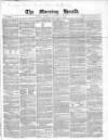 Morning Herald (London) Monday 05 January 1857 Page 1