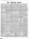 Morning Herald (London) Wednesday 07 January 1857 Page 1