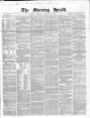 Morning Herald (London) Monday 12 January 1857 Page 1
