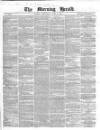 Morning Herald (London) Wednesday 03 June 1857 Page 1