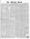 Morning Herald (London) Thursday 26 November 1857 Page 1