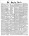 Morning Herald (London) Thursday 14 January 1858 Page 1
