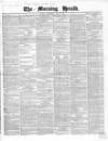 Morning Herald (London) Wednesday 21 July 1858 Page 1