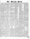 Morning Herald (London) Saturday 04 December 1858 Page 1