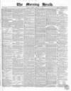 Morning Herald (London) Tuesday 18 January 1859 Page 1