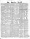 Morning Herald (London) Thursday 01 December 1859 Page 1