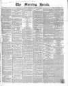 Morning Herald (London) Wednesday 11 January 1860 Page 1