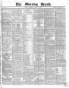 Morning Herald (London) Saturday 21 January 1860 Page 1