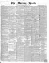 Morning Herald (London) Wednesday 25 January 1860 Page 1