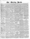 Morning Herald (London) Tuesday 07 February 1860 Page 1