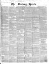 Morning Herald (London) Wednesday 15 February 1860 Page 1