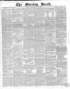 Morning Herald (London) Wednesday 23 May 1860 Page 1