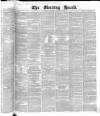 Morning Herald (London) Thursday 11 October 1860 Page 1