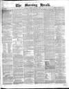 Morning Herald (London) Saturday 05 January 1861 Page 1