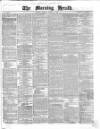 Morning Herald (London) Monday 07 January 1861 Page 1