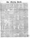 Morning Herald (London) Wednesday 16 January 1861 Page 1