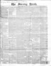 Morning Herald (London) Monday 18 November 1861 Page 1
