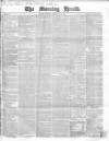 Morning Herald (London) Tuesday 19 November 1861 Page 1