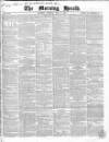 Morning Herald (London) Tuesday 06 May 1862 Page 1
