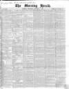 Morning Herald (London) Saturday 04 October 1862 Page 1