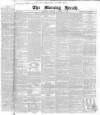 Morning Herald (London) Tuesday 07 October 1862 Page 1