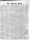 Morning Herald (London) Thursday 01 January 1863 Page 1