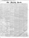 Morning Herald (London) Friday 02 January 1863 Page 1