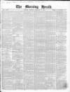 Morning Herald (London) Tuesday 03 February 1863 Page 1