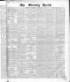 Morning Herald (London) Wednesday 18 February 1863 Page 1