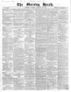 Morning Herald (London) Tuesday 19 January 1864 Page 1