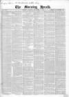 Morning Herald (London) Tuesday 14 November 1865 Page 1