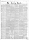 Morning Herald (London) Thursday 08 November 1866 Page 1