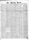 Morning Herald (London) Saturday 02 February 1867 Page 1
