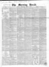 Morning Herald (London) Wednesday 03 March 1869 Page 1