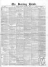 Morning Herald (London) Tuesday 02 November 1869 Page 1