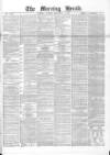 Morning Herald (London) Friday 03 December 1869 Page 1