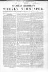 Douglas Jerrold's Weekly Newspaper Saturday 21 November 1846 Page 1