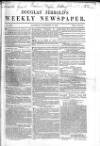 Douglas Jerrold's Weekly Newspaper Saturday 18 November 1848 Page 1