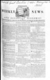 Douglas Jerrold's Weekly Newspaper Saturday 13 January 1849 Page 1