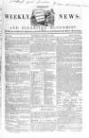 Douglas Jerrold's Weekly Newspaper Saturday 03 March 1849 Page 1
