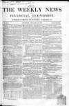 Douglas Jerrold's Weekly Newspaper Saturday 29 December 1849 Page 1