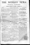Douglas Jerrold's Weekly Newspaper Saturday 23 February 1850 Page 1