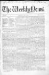 Douglas Jerrold's Weekly Newspaper Saturday 08 June 1850 Page 1