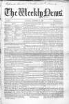 Douglas Jerrold's Weekly Newspaper Saturday 14 December 1850 Page 1